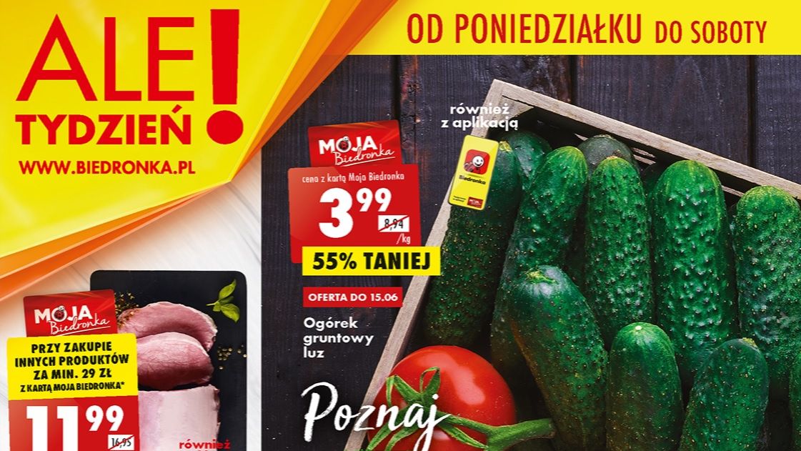 Biedronka gazetka od poniedziałku 13 czerwca [13.06]