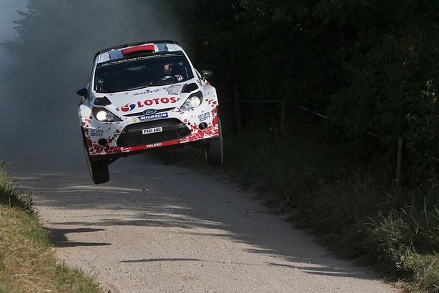 Robert Kubica występ w Rajdzie Polski może zaliczyć do udanych