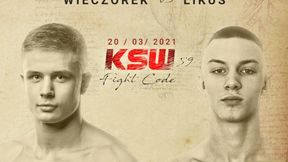 KSW 59. Karta walk w komplecie. Starcie dwóch talentów otworzy galę