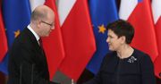 Premierzy Polski i Czech zapowiedzieli współpracę w dziedzinie infrastruktury