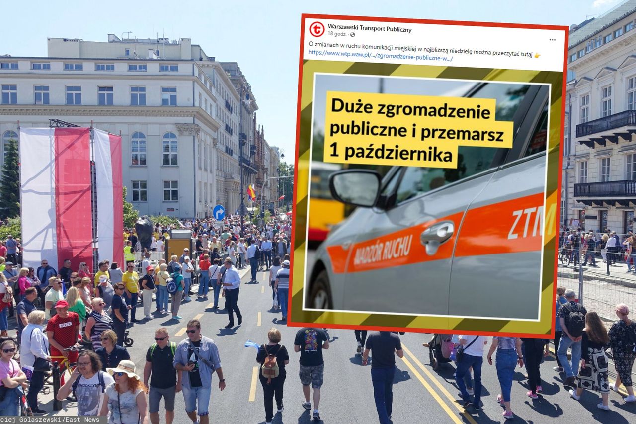 Marsz Miliona Serc. Utrudnienia w Warszawie. Zmiany nie tylko dla kierowców