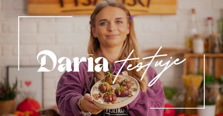 Daria testuje pieczone figi faszerowane kozim serem. Szybka przekąska na jesień