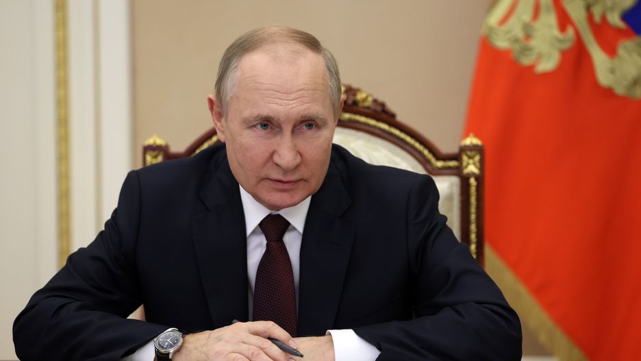 Russian President Vladimir Putin chairs a meeting with Government members via a video conference at the Kremlin in Moscow, Russia, 03 November 2022. EPA/MIKHAIL METZEL / KREMLIN POOL / SPUTNIK MANDATORY CREDIT Dostawca: PAP/EPA.