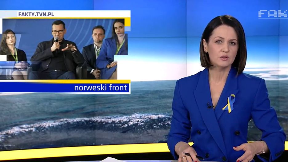 "Fakty" TVN zaatakowały Mateusza Morawieckiego za jego zaskakującą wypowiedź o Norwegach