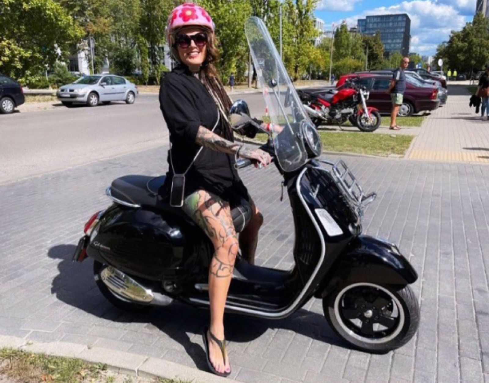 Ma całe ciało pokryte tatuażami