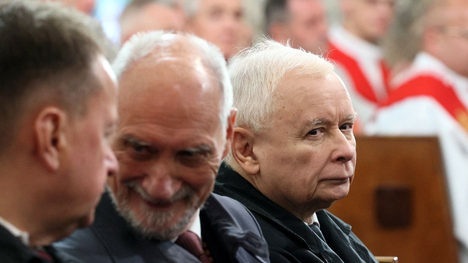 Antoni Macierewicz i Jarosław Kaczyński 