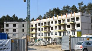 Kozienice: Trwa budowa nowego bloku mieszkalnego
