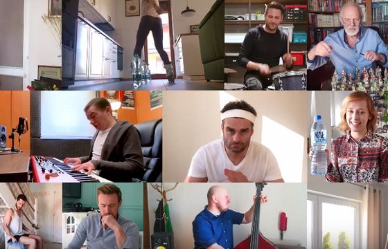 „Pragnienie zawsze znajdzie sposób” - domowe rozrywki w reklamie Nałęczowianki (wideo)