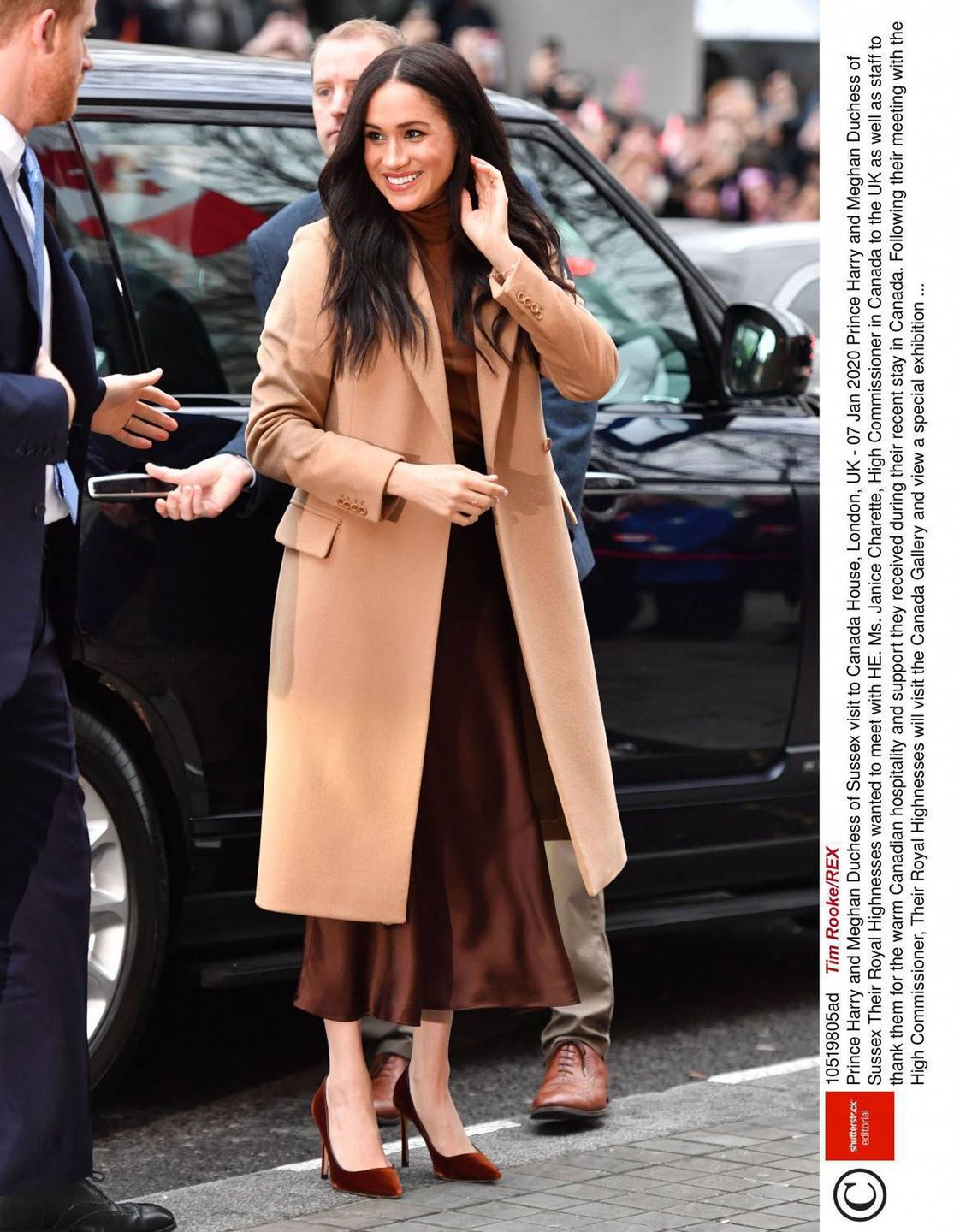 Meghan Markle z wizytą w Canada House w Londynie