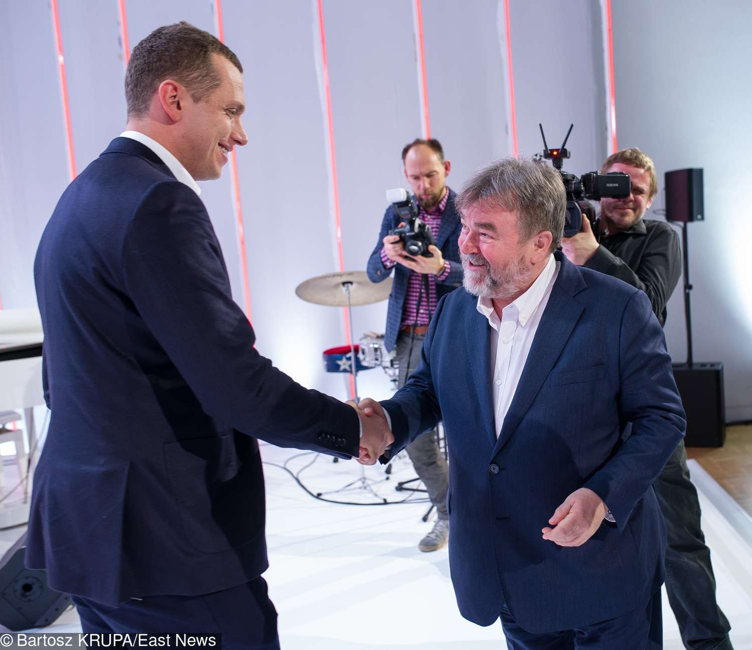 Wojciech Bojanowski – dziennikarz TVN24 (na zdj. z Edwardem Miszczakiem)