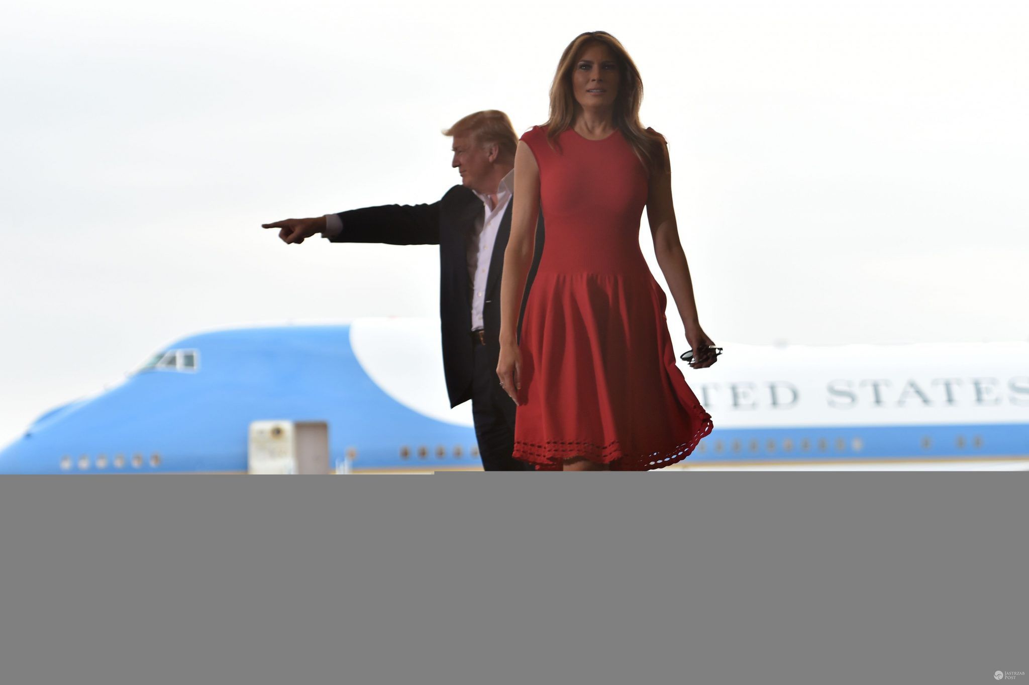 Melania Trump w obcisłej sukience