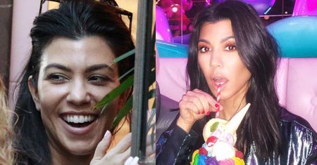 SZOK I NIEDOWIERZANIE! Kourtney Kardashian znowu spożywa nabiał i gluten!