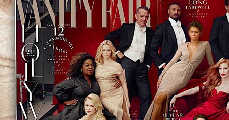 Prawdziwy rarytas! Tłum gorących hollywoodzkich gwiazd na najnowszej okładce "Vanity Fair"!