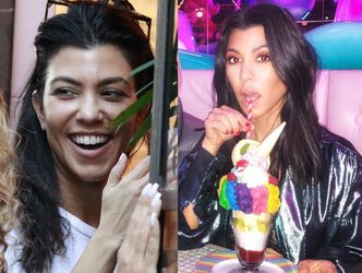 SZOK I NIEDOWIERZANIE! Kourtney Kardashian znowu spożywa nabiał i gluten!