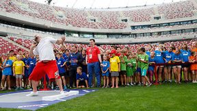 Trening dla dzieci z mistrzami: Włodarczyk, Małachowski, Majewski (galeria)