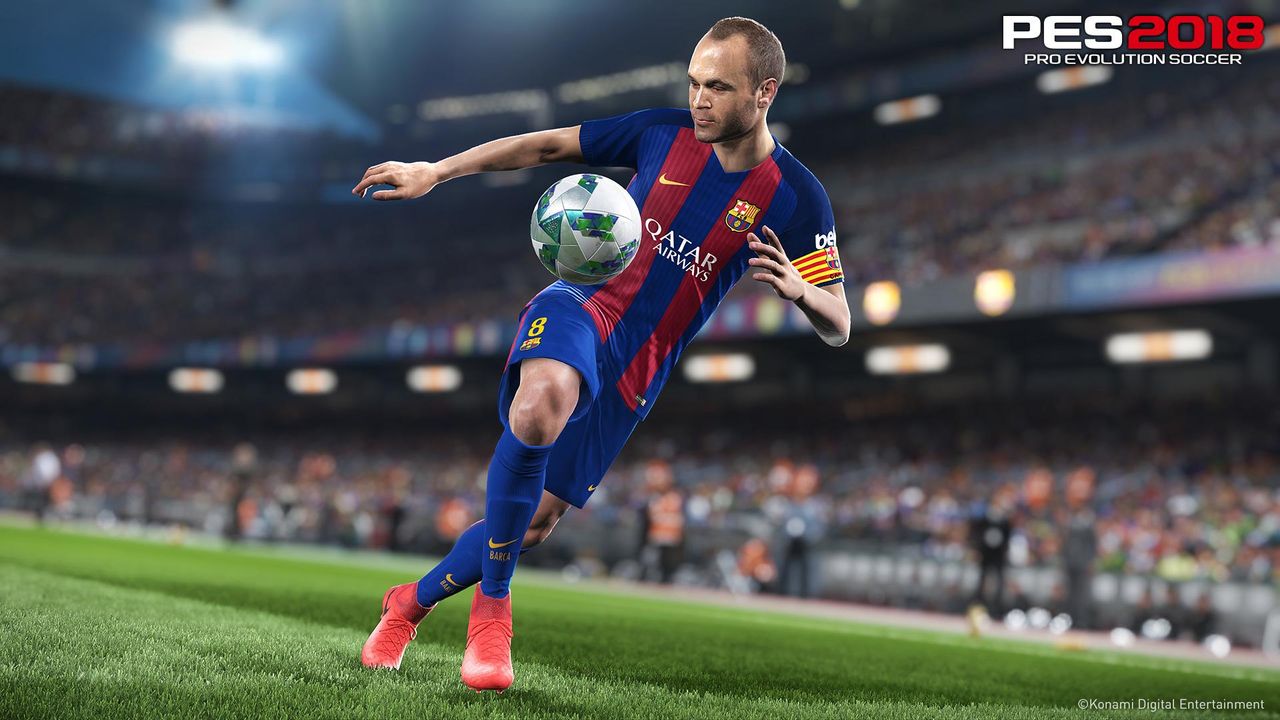 Zajawka PES 2018 pokazuje ostatnie miłe chwile Barcelony w Lidze Mistrzów