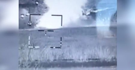 Czekali w okopach na Rosjan. Pocisk Stugna-P zrównał T-80 z ziemią
