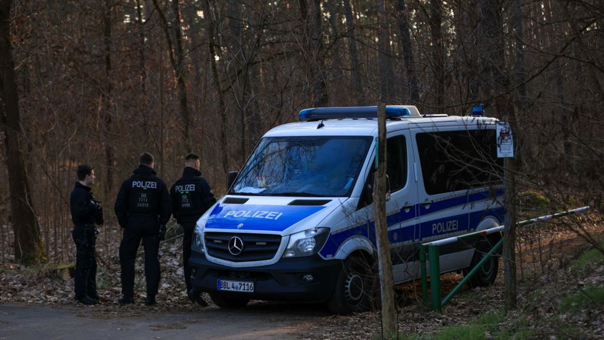 Getty Images / Krisztian Bocsi/Bloomberg via Getty Images / Na zdjęciu: niemiecka policja