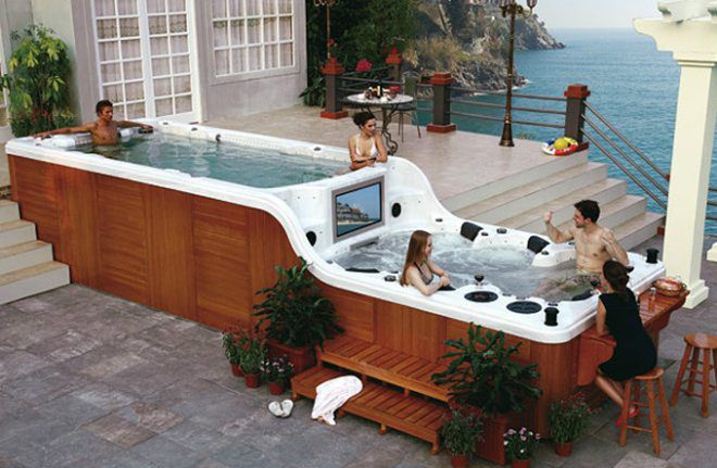 Jacuzzi większe od wielu mieszkań