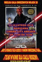 Gala ''Gwiezdnych Wojen 3D'' w Cinema City Arkadia!