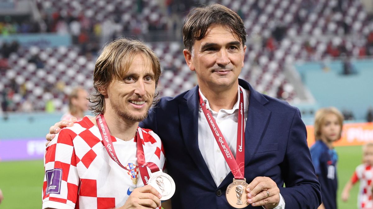 Luka Modrić i Zlatko Dalić