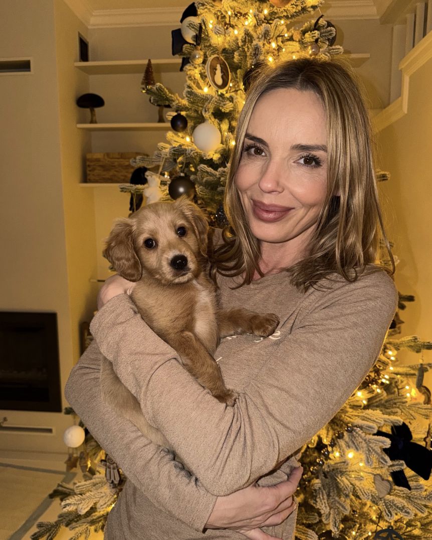 Agnieszka Włodarczyk z psem