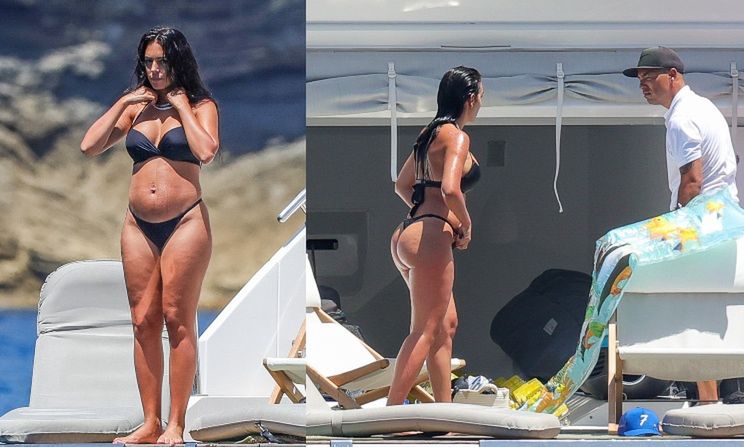 Bajeczne wakacje Georginy Rodriguez i Cristiano Ronaldo