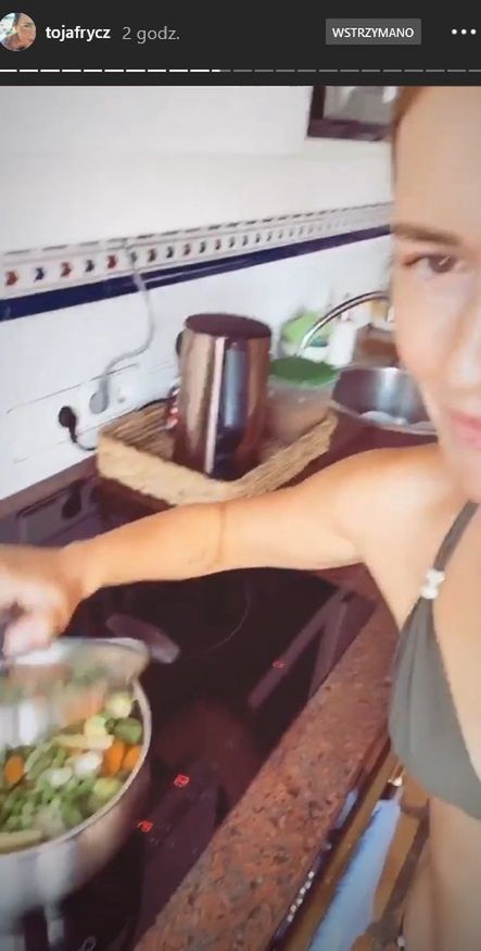 Olga Frycz na Wyspach Kanaryjskich