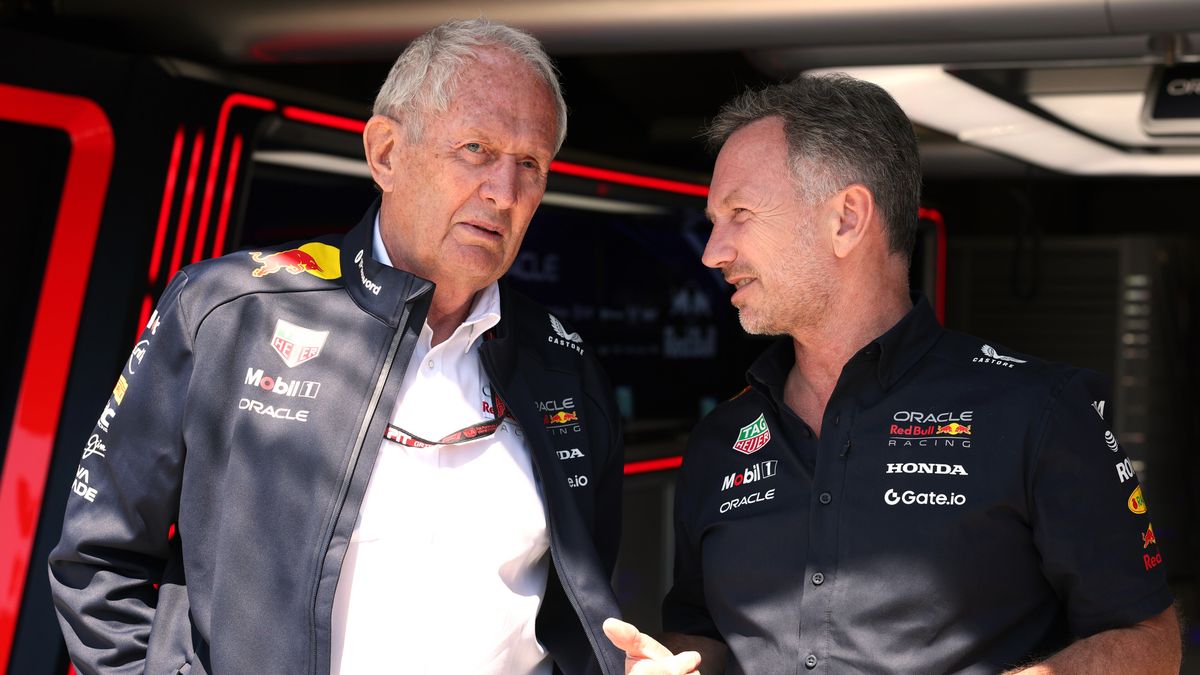 Materiały prasowe / Red Bull / Na zdjęciu: Helmut Marko (z lewej) i Christian Horner