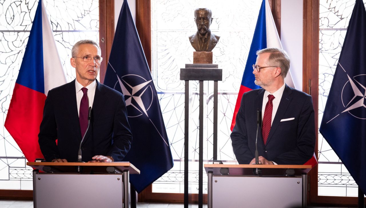 NATO Secretary General Jens Stoltenberg visits Prague