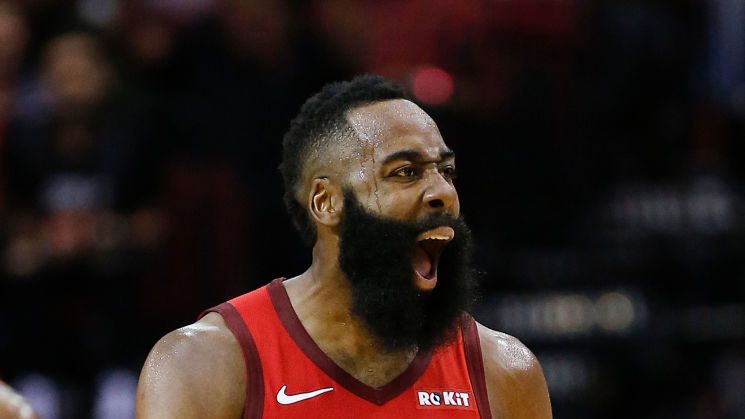 Getty Images / Bob Levey / Na zdjęciu: James Harden