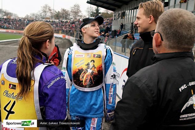 Z lewej Chatrine Brantvik, w środku Nanna Jorgensen