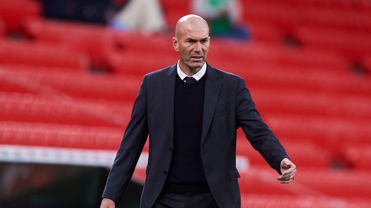 trener Zinedine Zidane
