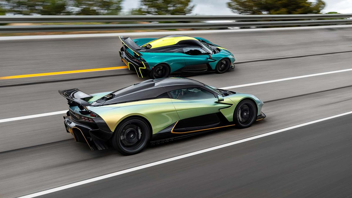 Aston Martin Valhalla podczas testów