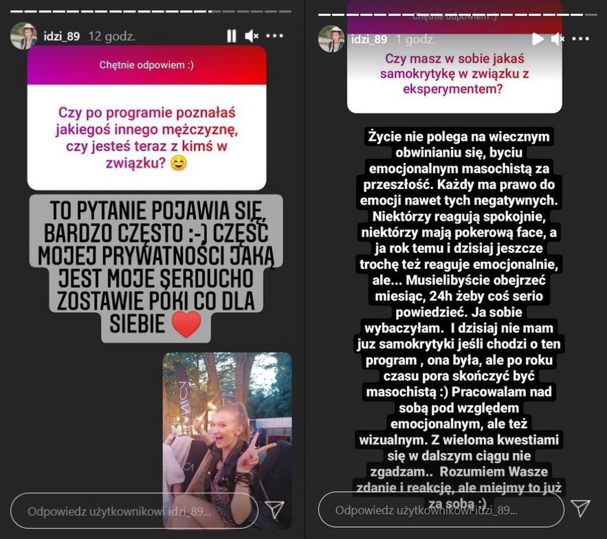 Iga ze "Ślubu od pierwszego wejrzenia" skupiła się na pytaniach dotyczących programu