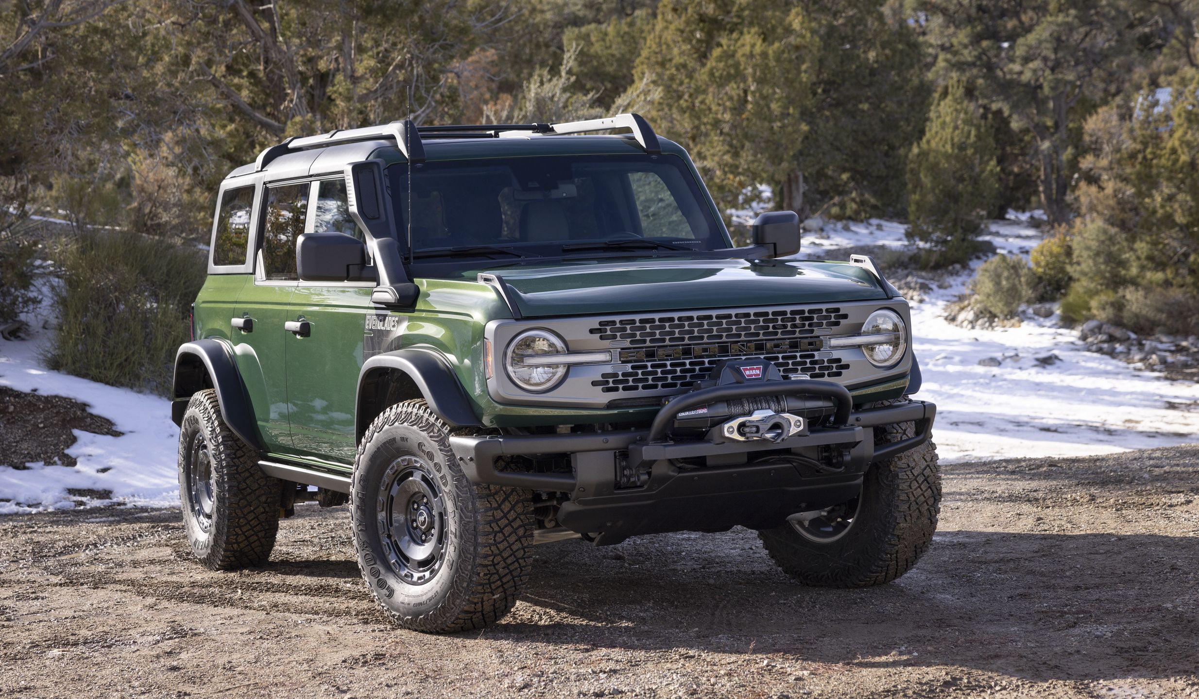 Ford Bronco Ford is committed to the preservation of the environment and treading lightly.
