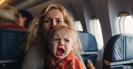 Awantura w samolocie. Nawrzeszczała na mężczyznę, bo oglądał film. Słusznie?