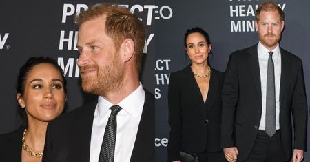 Książę Harry i Meghan Markle wpadli na galę, trzymając się ZA RĘKĘ. Plotki o rozwodzie ucichną?
