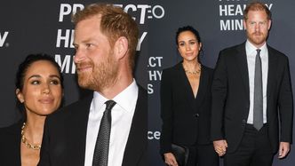 Książę Harry i Meghan Markle wpadli na galę, trzymając się ZA RĘKĘ. Plotki o rozwodzie ucichną?