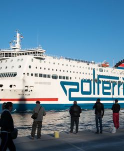 Wypadek na promie płynącym z Gdańska do Szwecji. Zaginął Mężczyzna