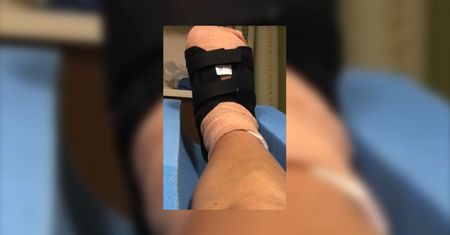 Kobieta trafiła do szpitala po wykonaniu pedicure (WIDEO)