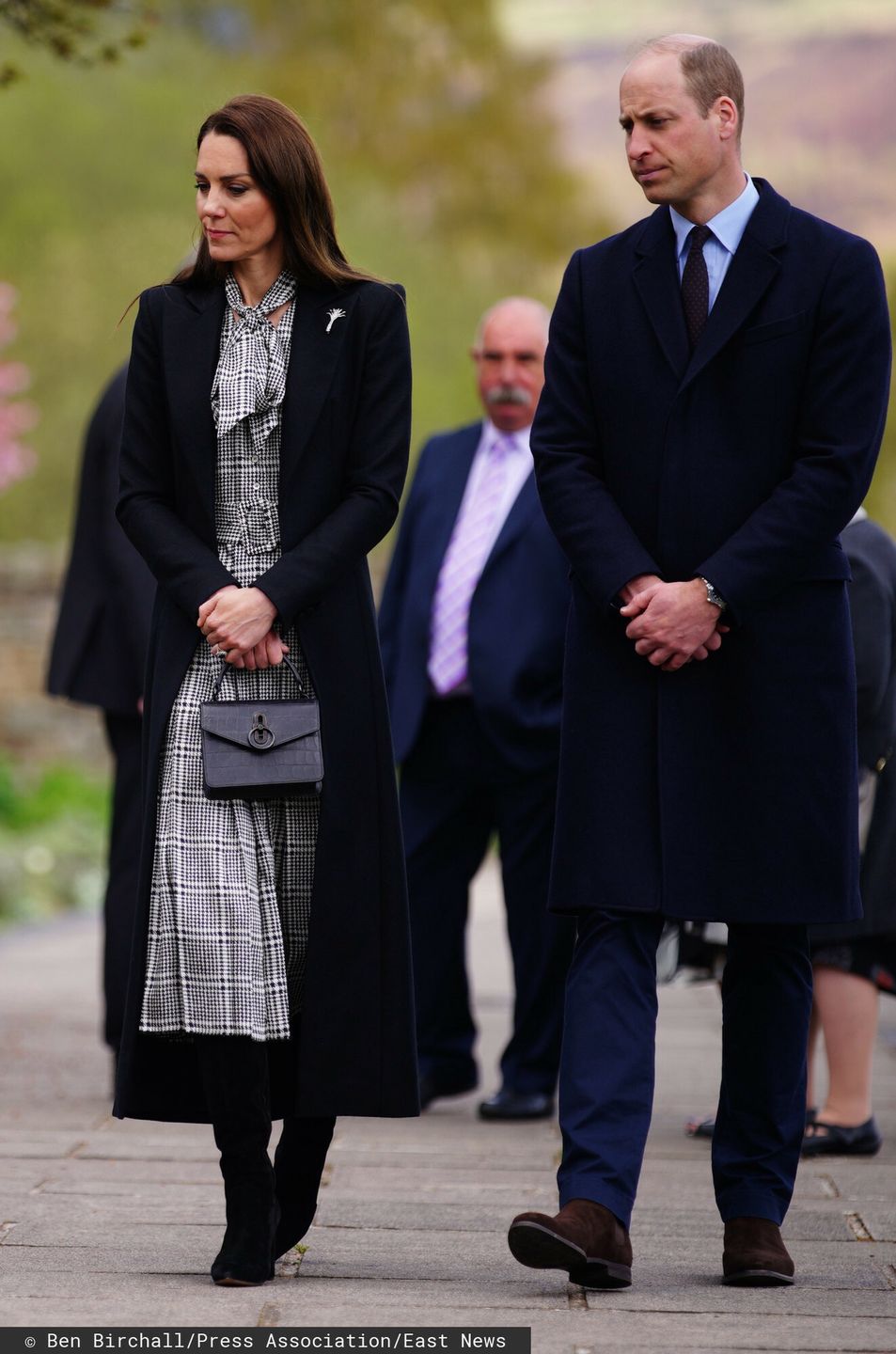 Książę William i Kate Middleton w Aberfan