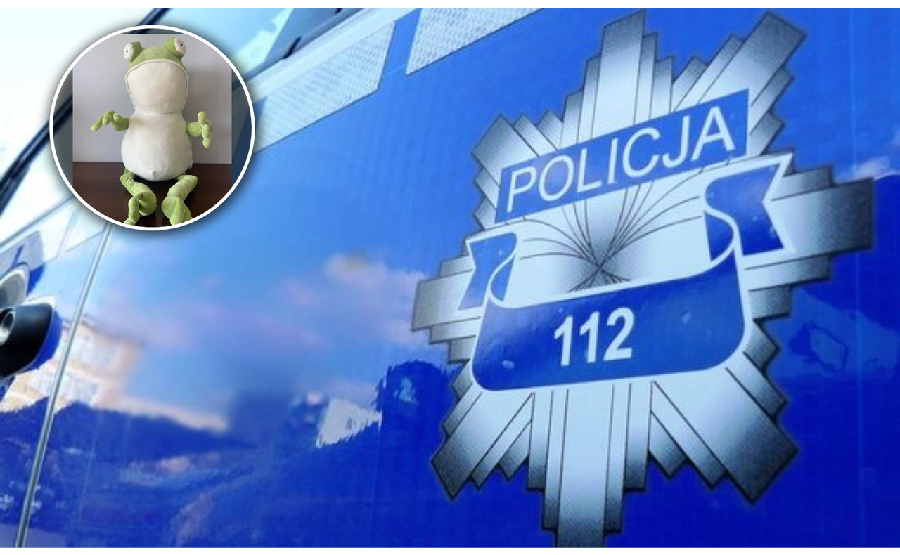 Poddębice: Policja szuka właściciela maskotki. Zguba czeka na stęsknione dziecko