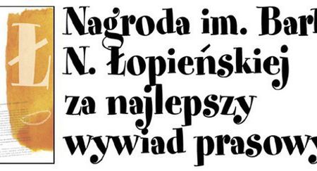Małgorzata Niemczyńska otrzymała Nagrodę im. Barbary N. Łopieńskiej