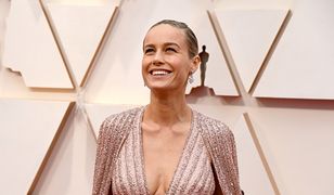 Oscary 2020: wpadka Brie Larson. Długa sukienka nie ukryła defektu