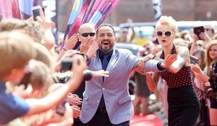 "Mam Talent!": Egurrola przewrócił się na czerwonym dywanie