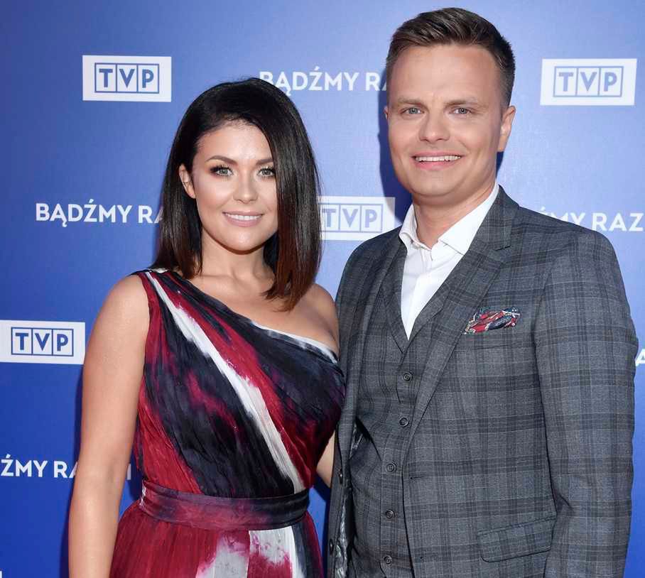 Kasia Cichopek z Marcinem Hakielem - jesienna ramówka TVP 2019