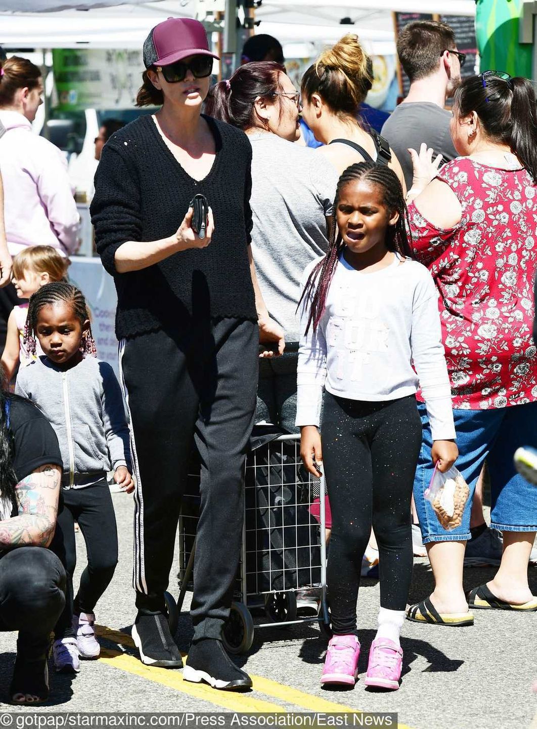 Charlize Theron z dziećmi