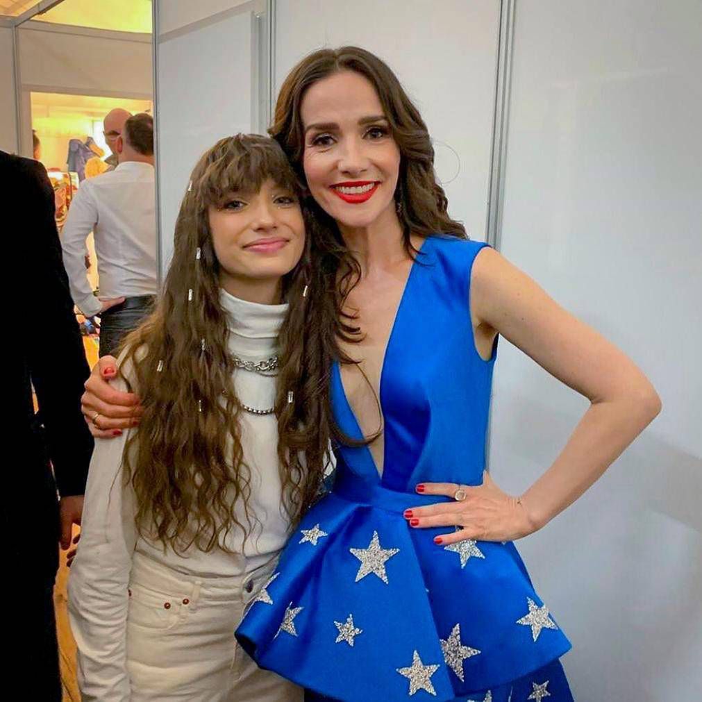 Viki Gabor z Natalią Oreiro na Sylwestrze Marzeń 2019