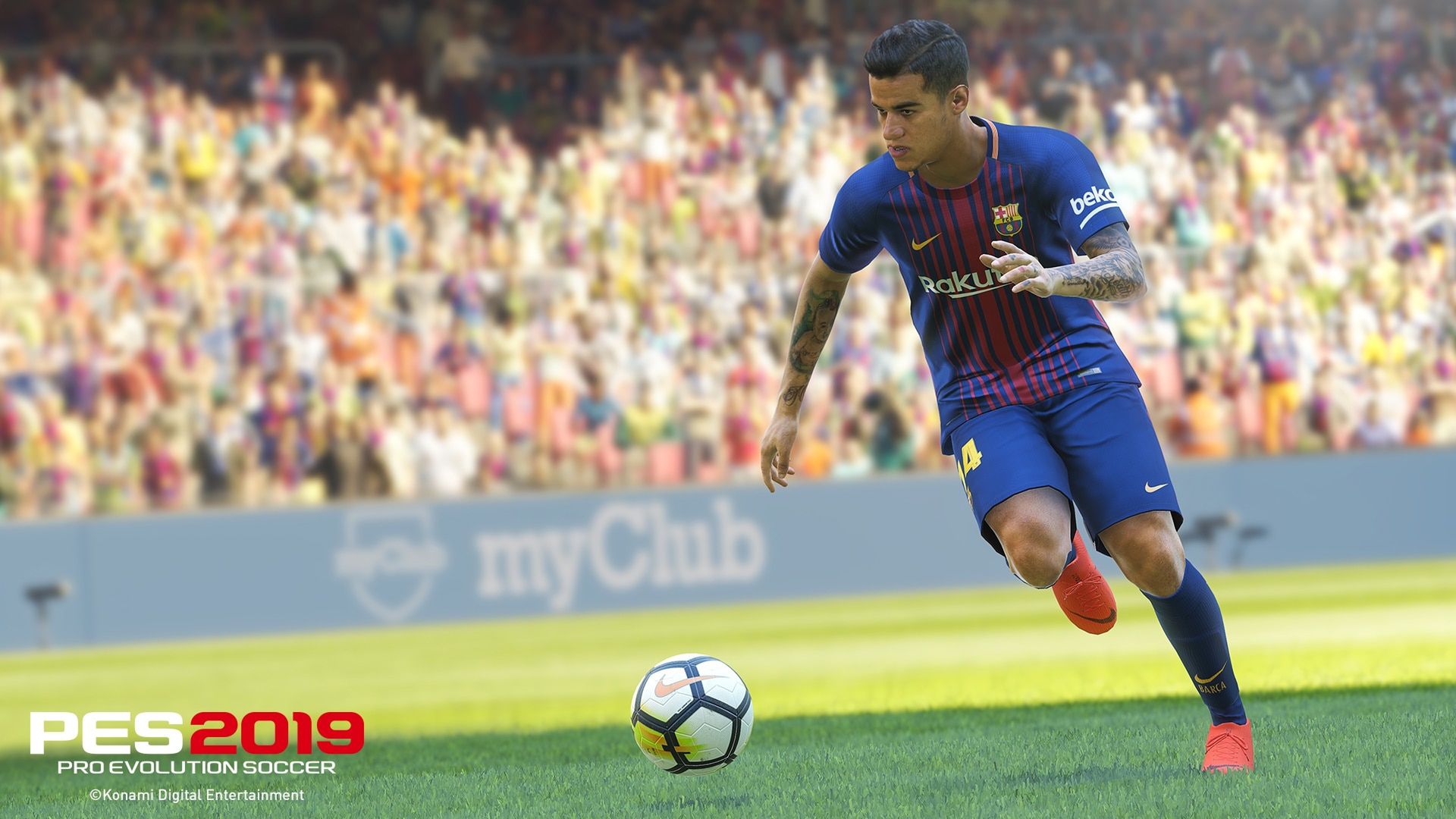 "Pro Evolution Soccer 2019" na PS4 